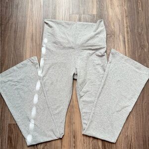 PINK Victoria’s Secret Gray Foldover Flare Leggings XS